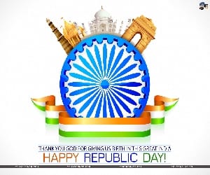 republic day celebrate in Tight security