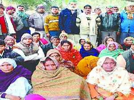 Compensation for the farmers raised their voice and power