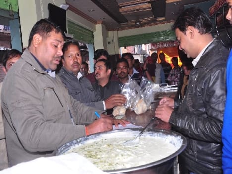 Food Department of the guerrilla action