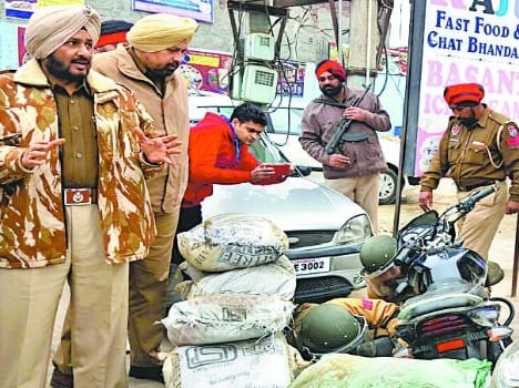 police, mock, drill, jagraon