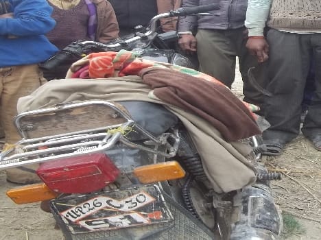 Restricted animal bite Villagers on display