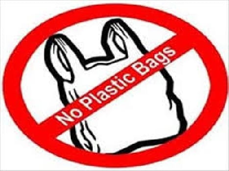 polythene seized 12 kg of raids on shops