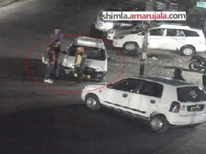 car highjack case at kangra, suspense over delhi police information.