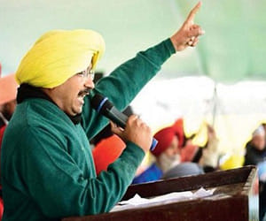congress will protest against kejriwal visit