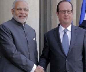 gurgaon will Solar City now, Hollande and Modi will keep foundation