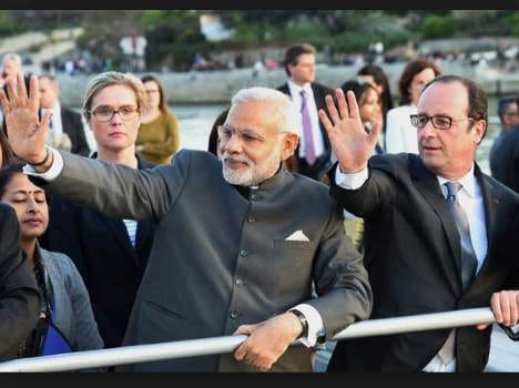 franciso hollande, narendra modi chandigarh visit side effects