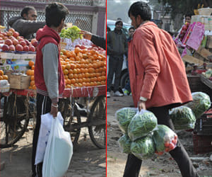 Despite being ban polyethylene bags were used