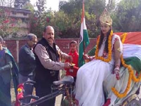 peoples celebrates subhash chandra bose birthday