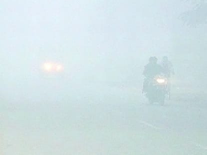 Coldest night in Lucknow.