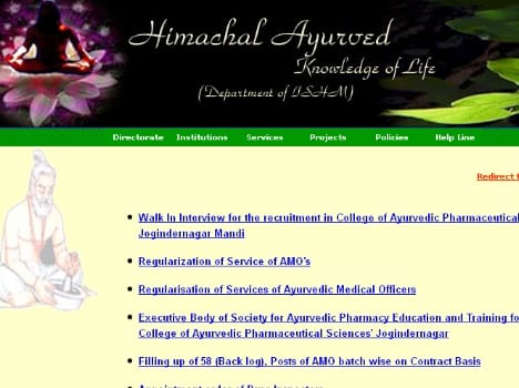 ayurveda department himachal pradesh.
