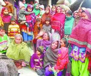 two people burnt alive in bahraich