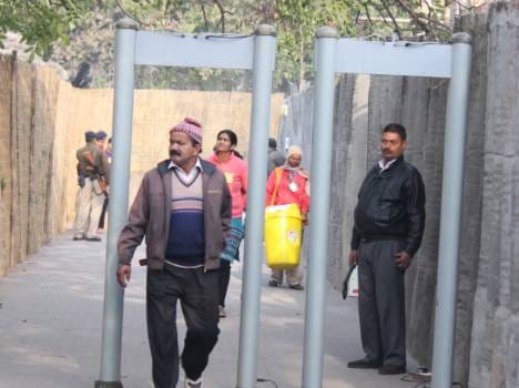 french president francios hollande rock garden chandigarh visit