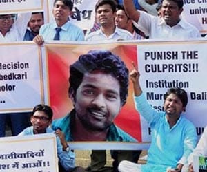 University Of Hyderabad Continues Protests After Rohith Vemula's Death