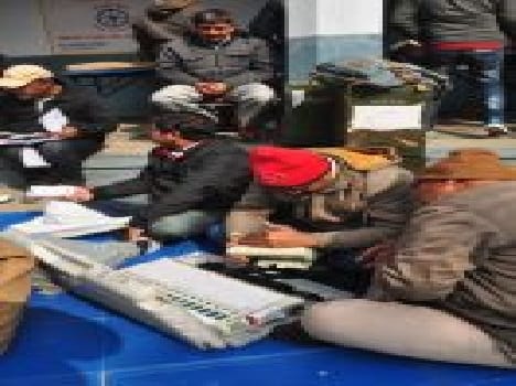 panchayat election in kalanaur today, no worker on duty