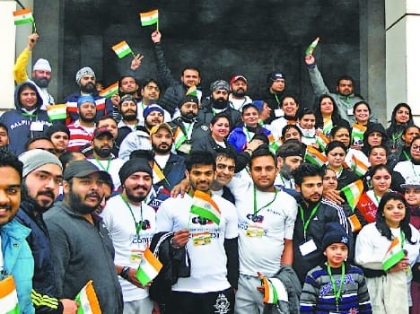 marathon, kapil, dhingra, first