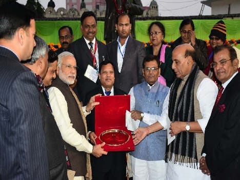 The Prime Minister honored the Bulandshahr's industrialist.