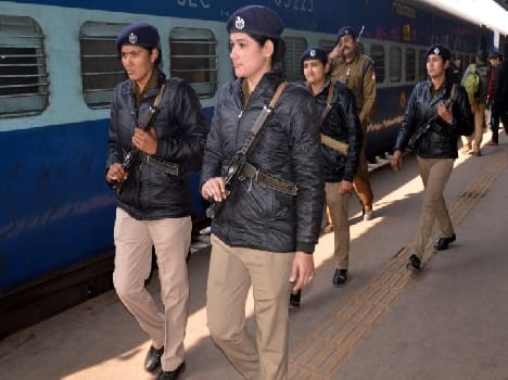 checking at railway station after information