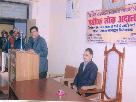 Monthly public court hearing