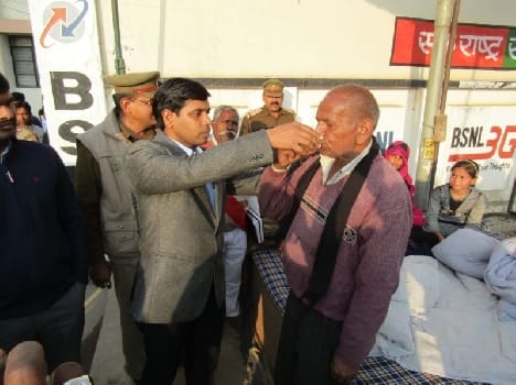 Hunger strike will continue until the job back
