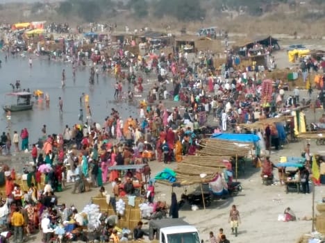 Har Har Gange coined by POUSH Purnima Ganga Ghat
