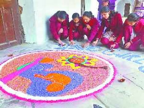 The students showed talent in competitions
