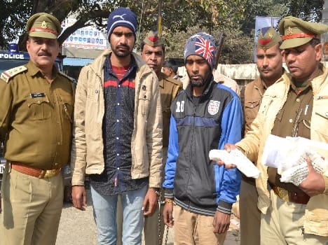 Two notorious robbers were arrested Cola bridge