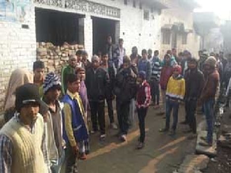 During the feast the young man had shot injured
