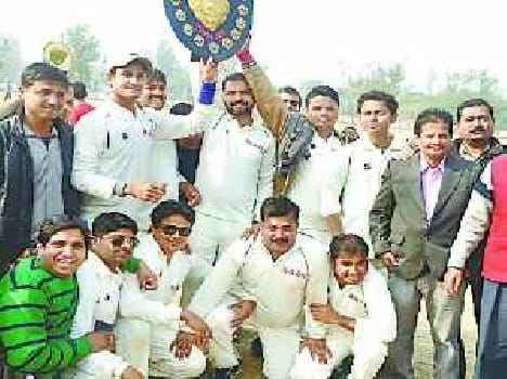 Gonda's team won the cricket tournament