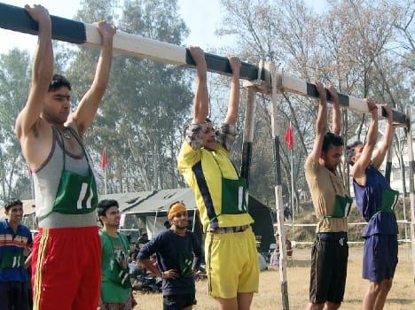 Indian Army Recruitment Rally in Hamirpur.
