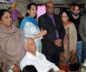 nekchand son anuj saini insult issue outside rock garden