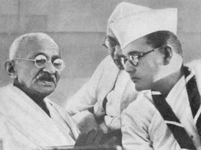 Mahatma Gandhi's ghost,
