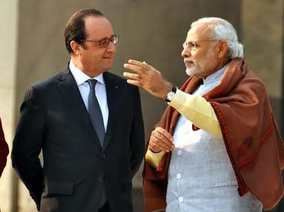 gurgaon will Solar City now, Hollande and Modi will keep foundation