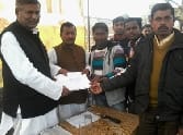 Villagers memorandum submitted in respect of Census