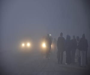 Sunday broke a five-year record cold.