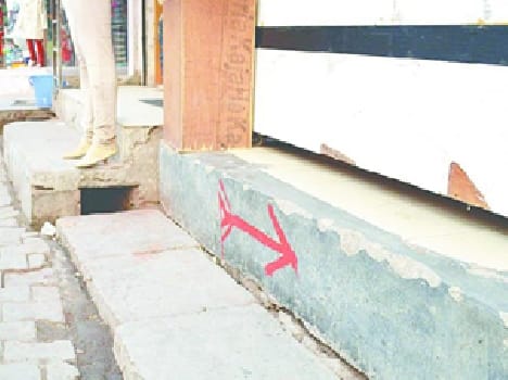 Red marks identify 