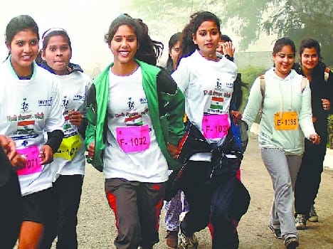 Mini Marathon raised the imagination of harmony and hygiene