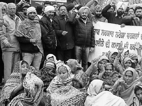 manrega, employees, protest, mla, nagra