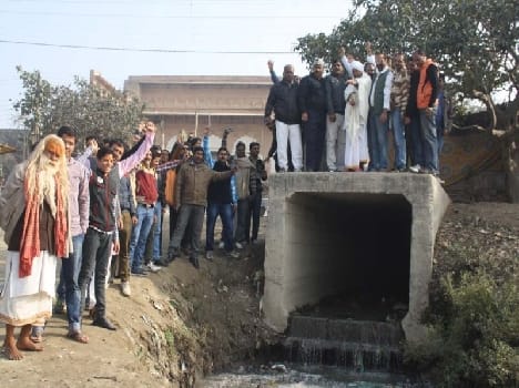 appose of pollution in yamuna