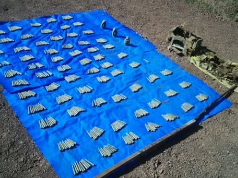 hand grenades founds in forest part of Kotli area, rajouri