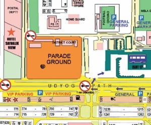 republic day at chandigarh, see trafic route diversion