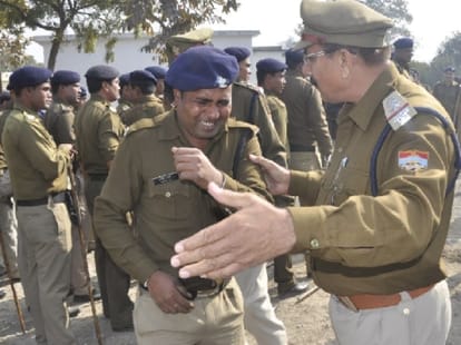 punishment to fat police constable in uttarakhand police.