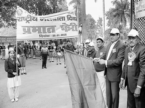 Strengthen democracy by voting