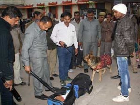 Airports , railway stations throughout the city , including guard