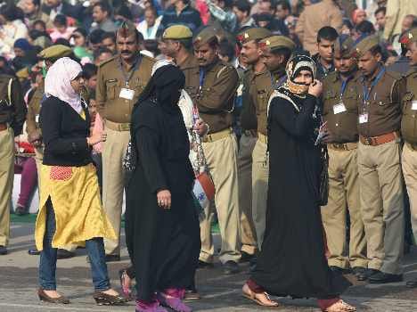 India celebrating it's 67th repubic day, security tighten