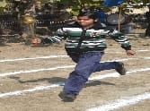 Annual Sports Festival Plenty of students ran