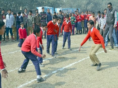Students show talent in sports competitions