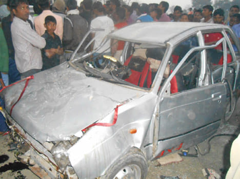 four people dead in car accident