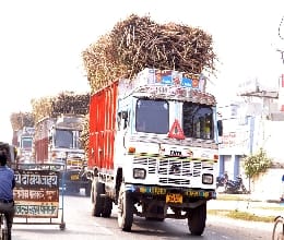 Overloaded vehicles No hook