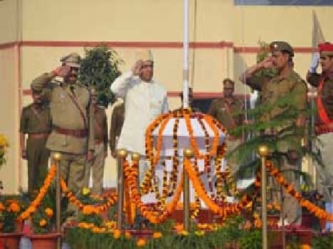 Hoisted tricolor