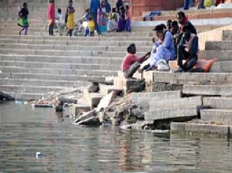 Plans on paper , Ganga suffering